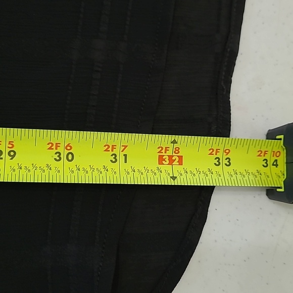 New Directions Black design Button Down Blouse size 2X - Picture 8 of 8